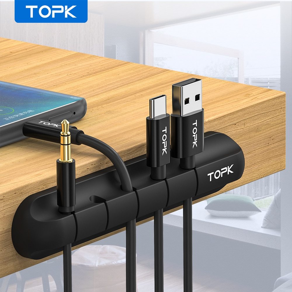 Silicone USB Cable Winder