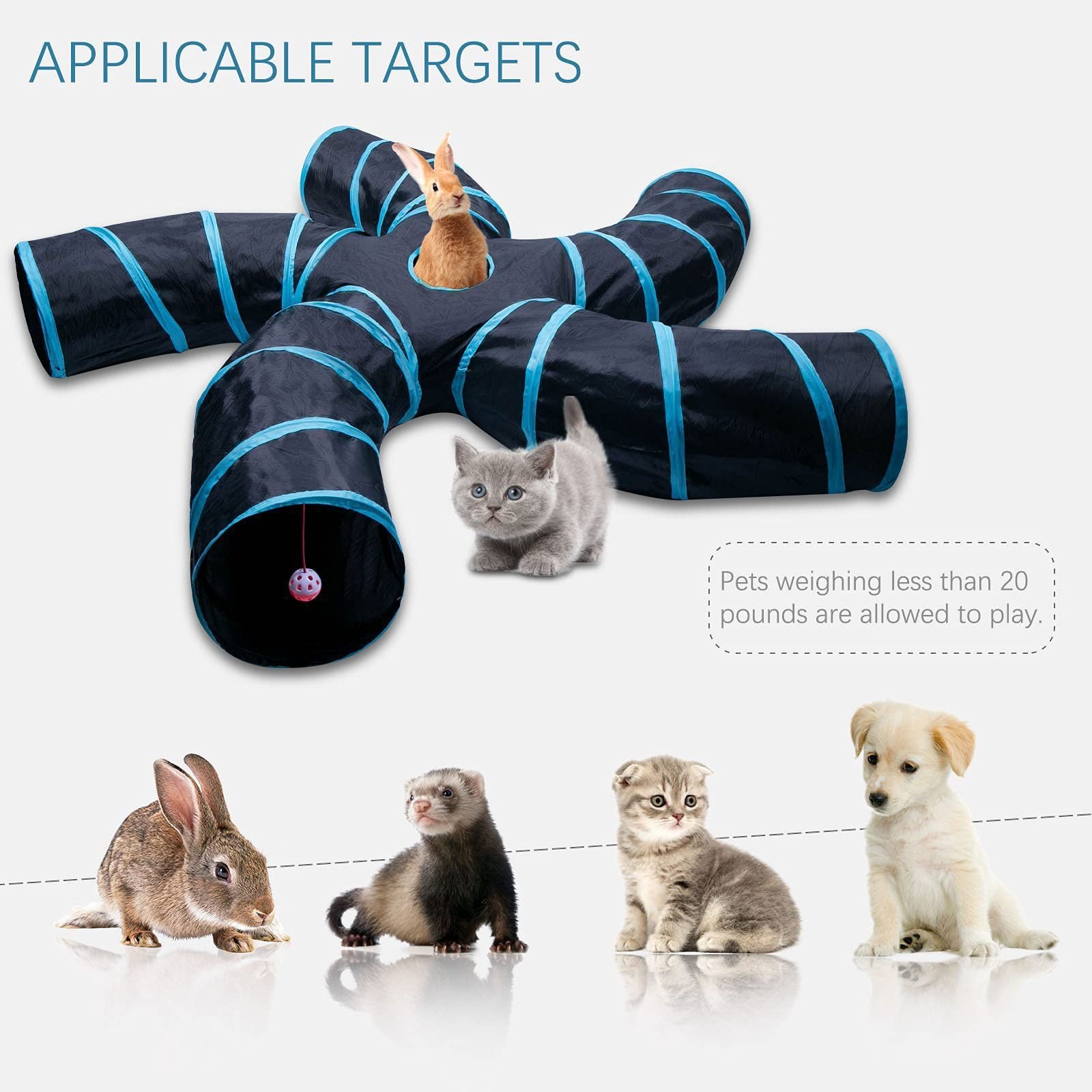 3-5 Pattern Tunnel for Pets