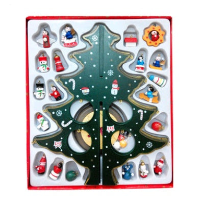 Decorations Wood Christmas Tree