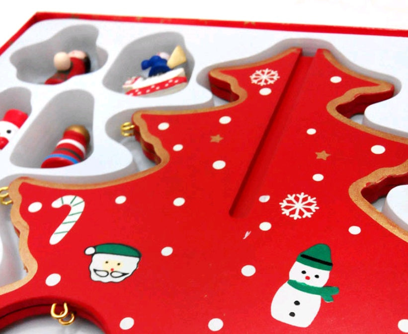 Decorations Wood Christmas Tree