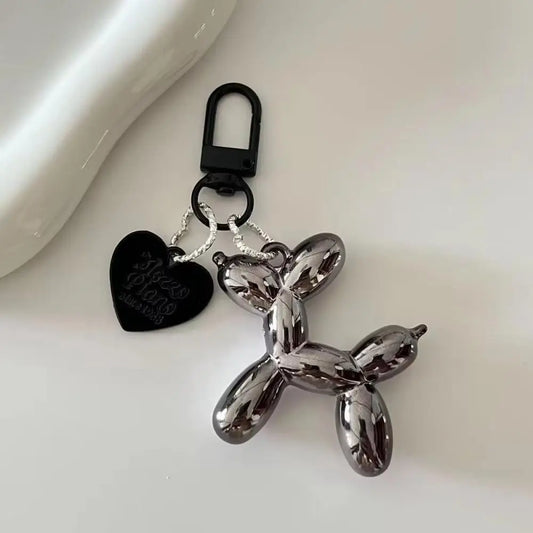 Fashion Keychain Punk Y2K Balloon Dog Keychains For Handbag Backpack Pendant Girl's Car Key Ring Key Chain Accessories